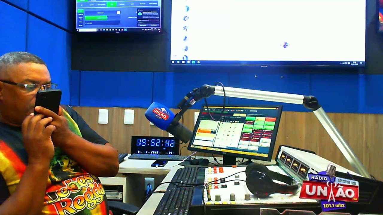 RADIO UNIAO FM 101,1 MHZ 03/01/2025  PROGRAMA CENTRAL REGGAE COM MAURO MARLEY