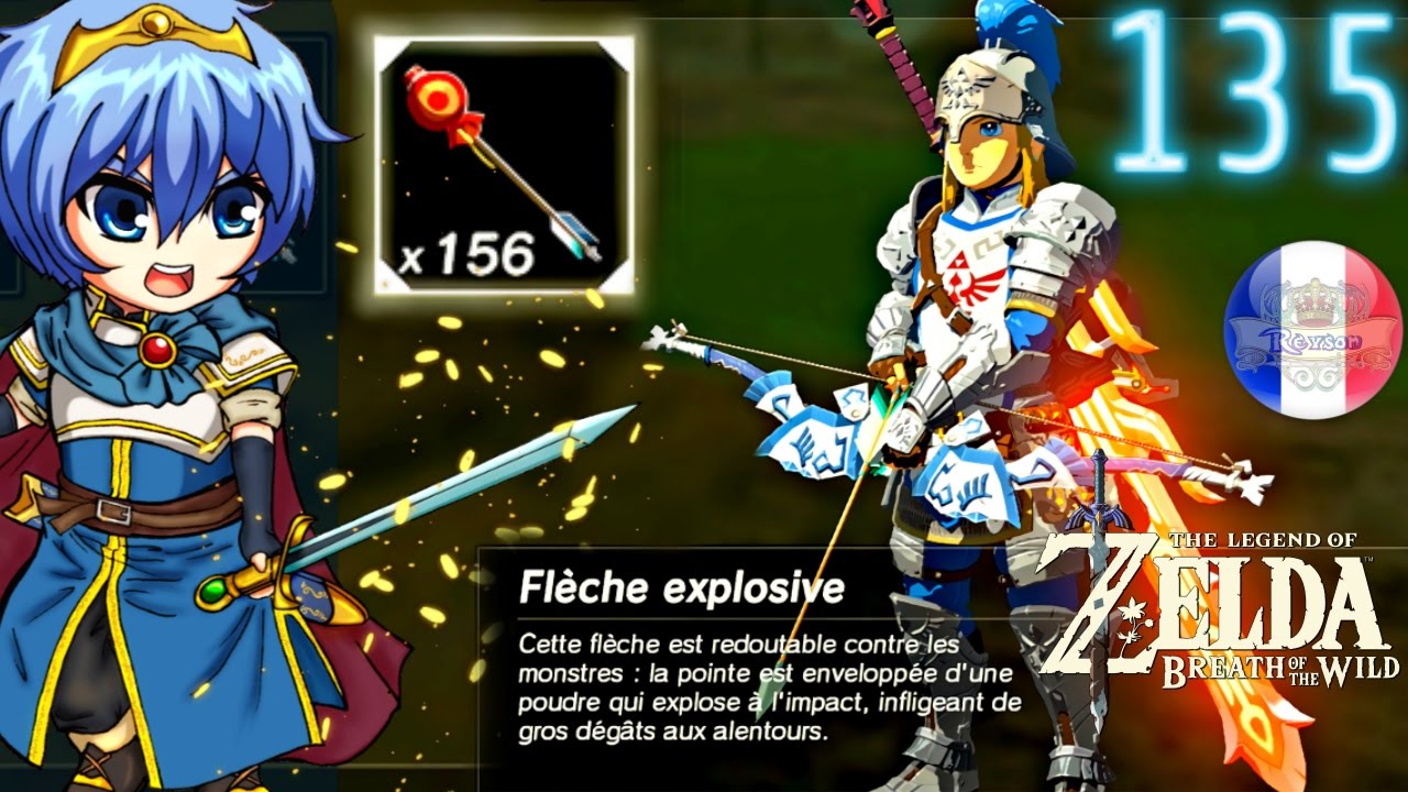 [TUTO FR] Zelda Breath Of The Wild #135 Flèche Explosive Infinie !