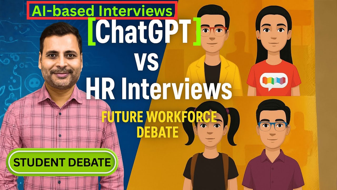 ChatGPT против собеседований с HR-специалистами | Школьные дебаты | Будущее рынка труда и найм со...