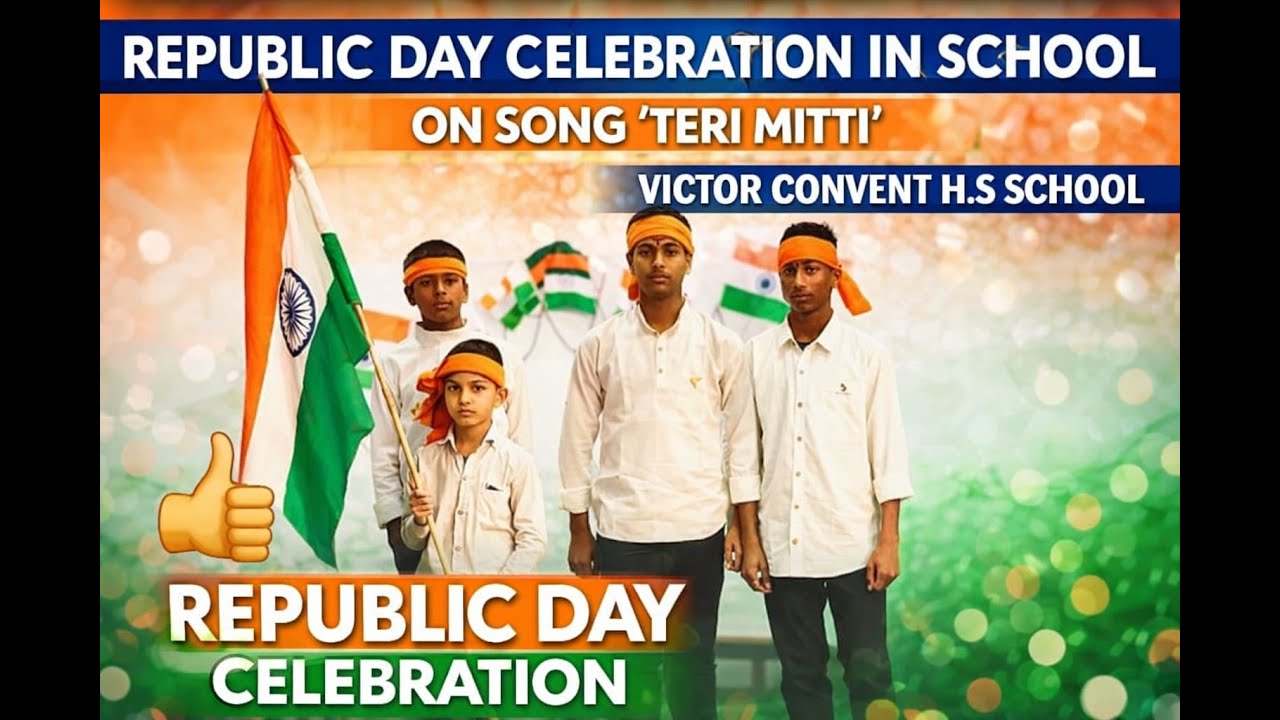 'Teri Mitti' DANCE COVER Victor Convent Hr.Sec School Student Performance #26january