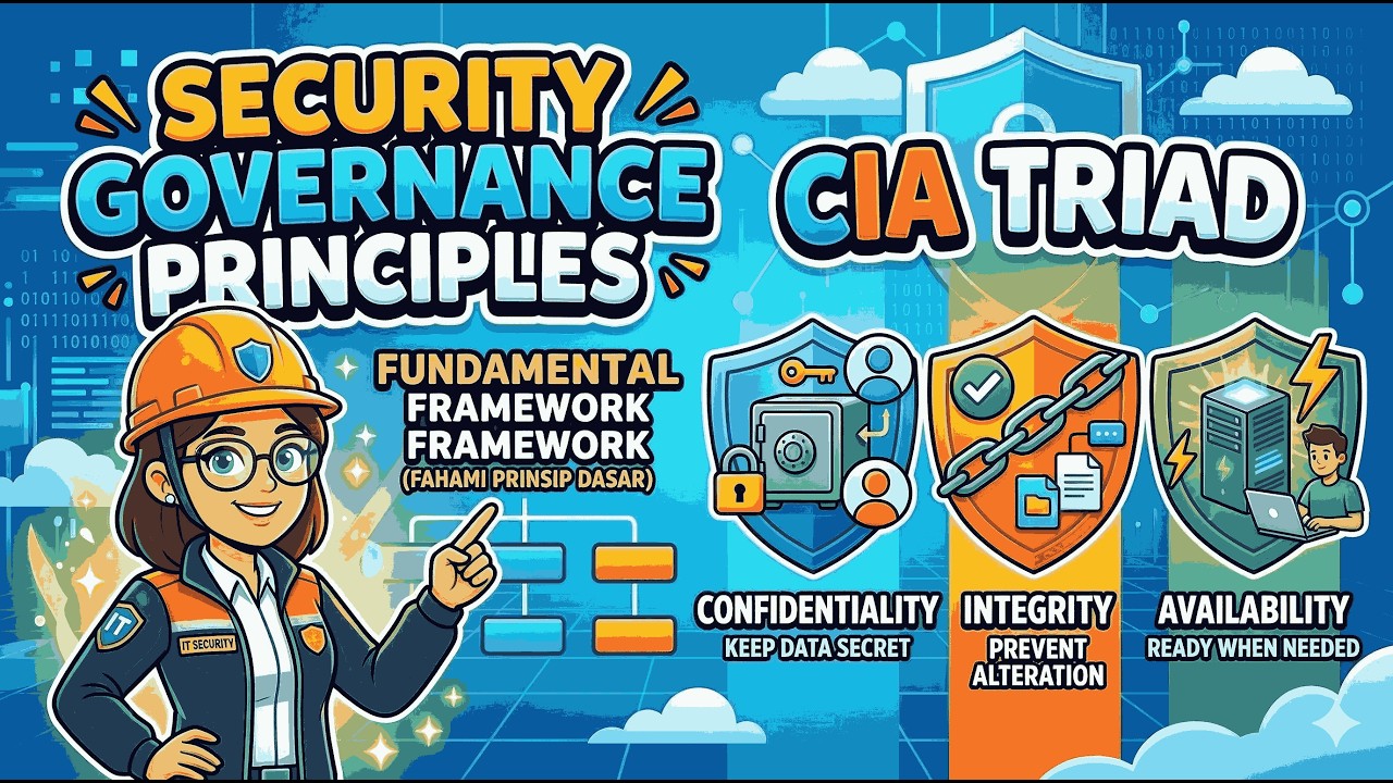 🛡️ Rahasia di Balik Keamanan Data: Kenalan sama CIA Triad!