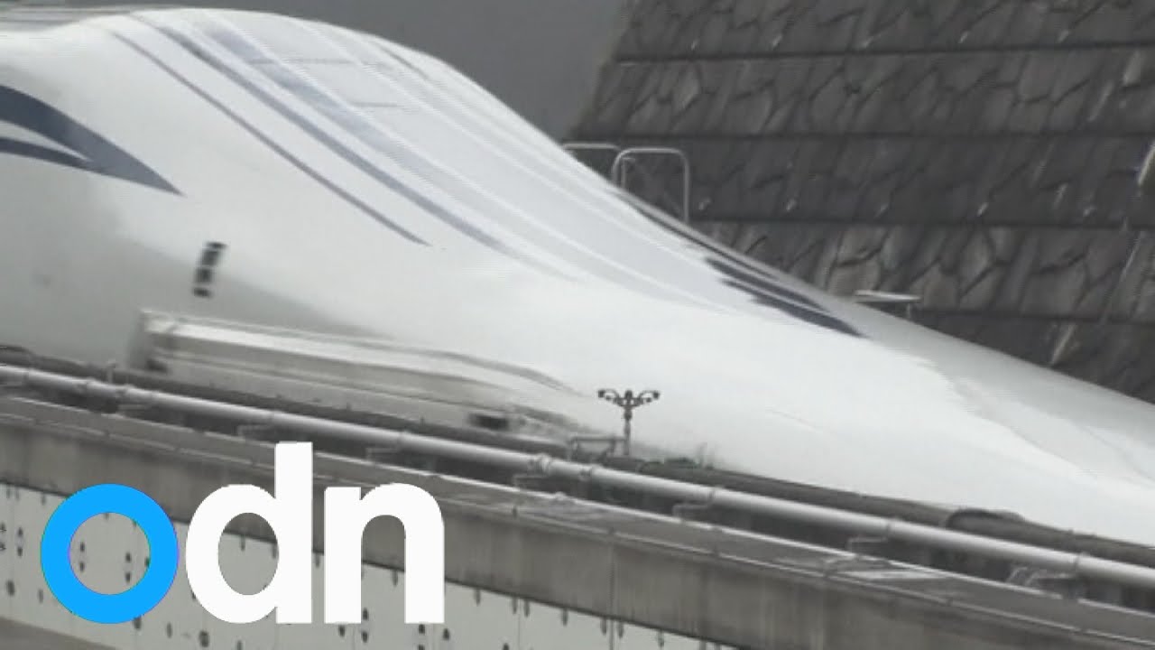 Japan's maglev train sets a new world record