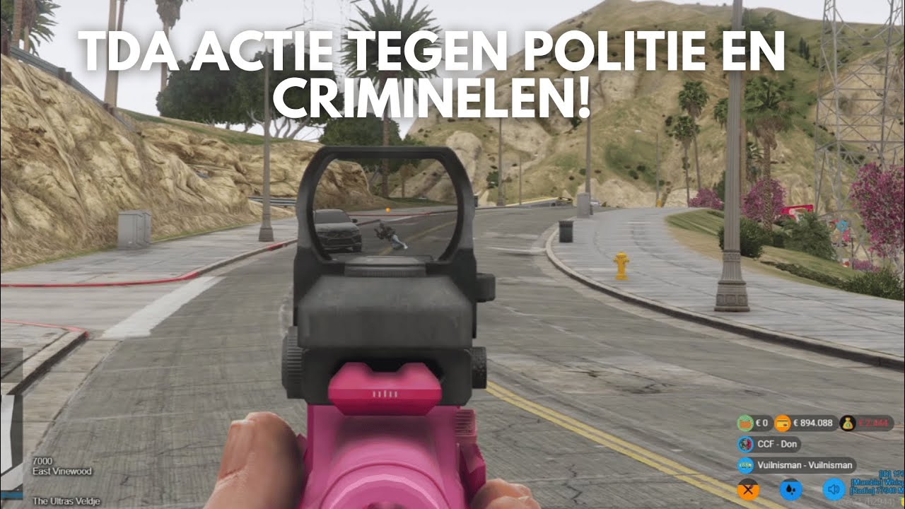 TDA ACTIE TEGEN POLITIE & EILAND FIGHTS TEGEN MEERDERE GANGS?🚀👮