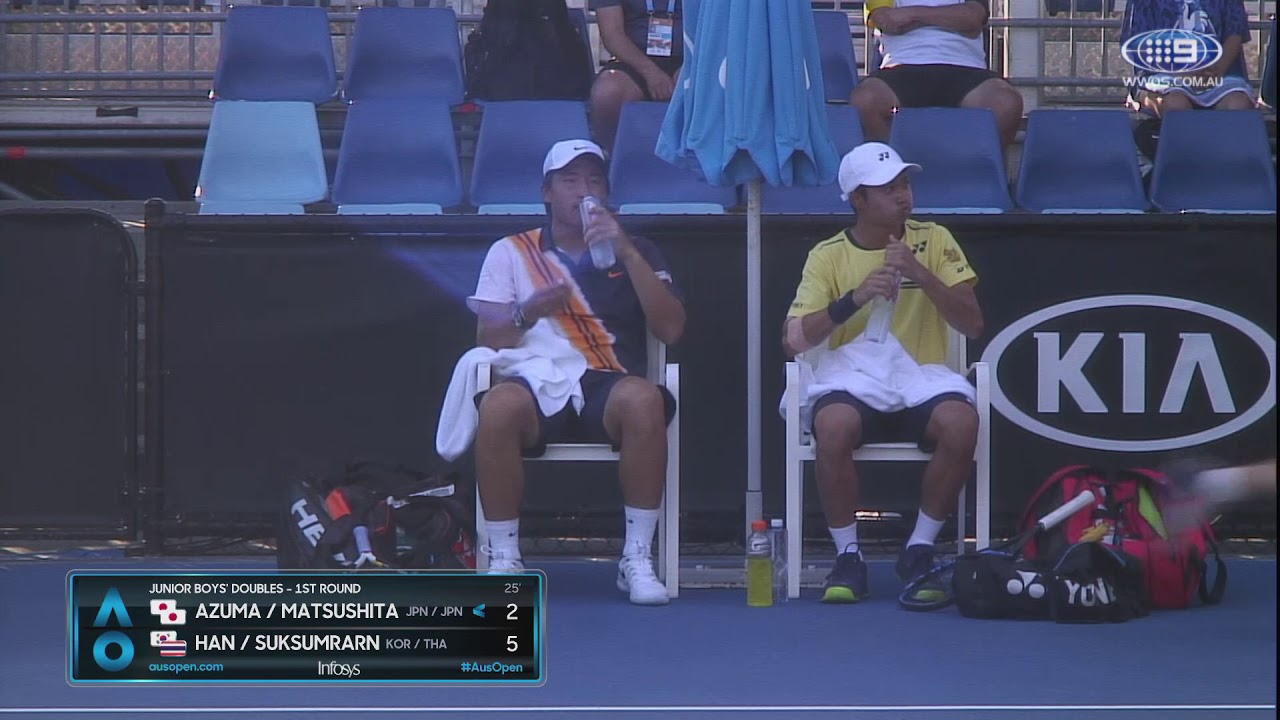AO Highlights: Azuma/Matsushita v Han/Suksumrarn Round 1/Day 8 | Wide World Of Sports