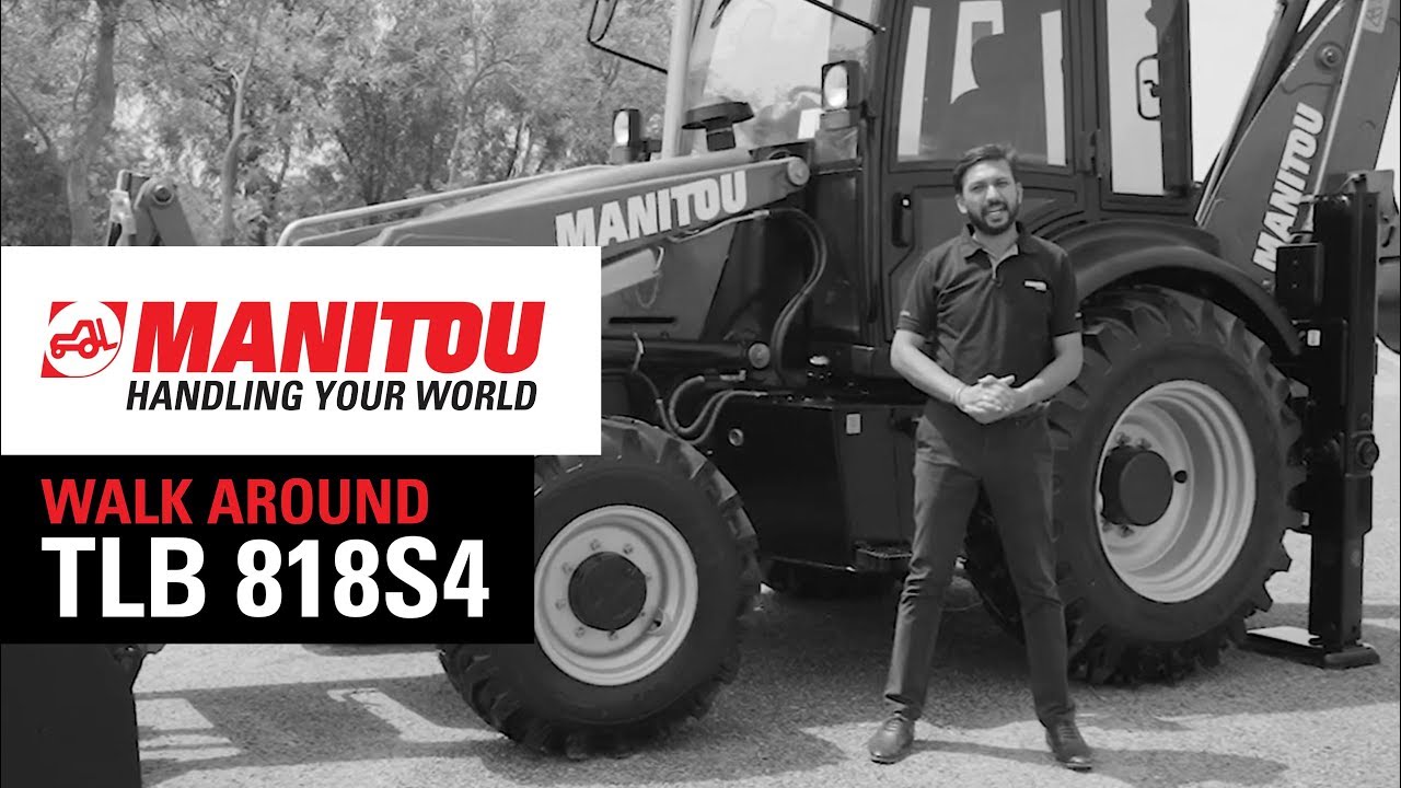 Discover with Rahat our (Product Line Manager) the Backhoe Loader TLB 818 S4 |  Walkaround