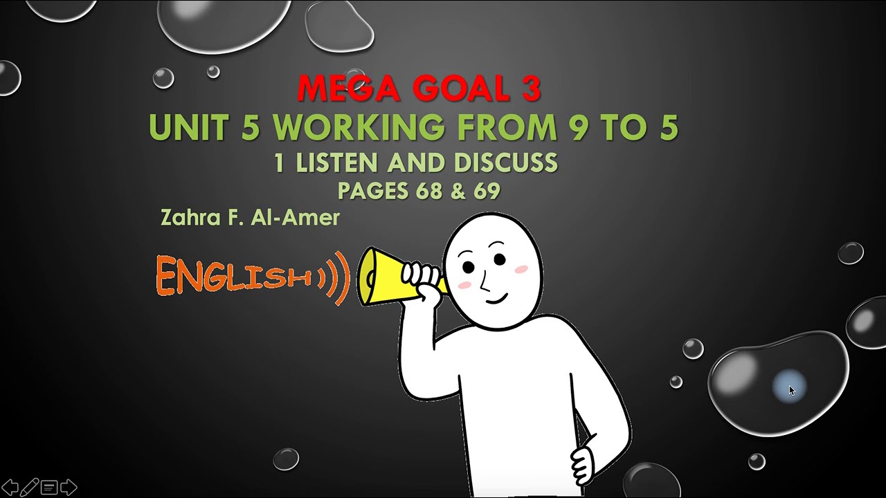 Mega Goal 2 الصف الثاني ثانوي | Unit 5 | 1 Listen & Discuss