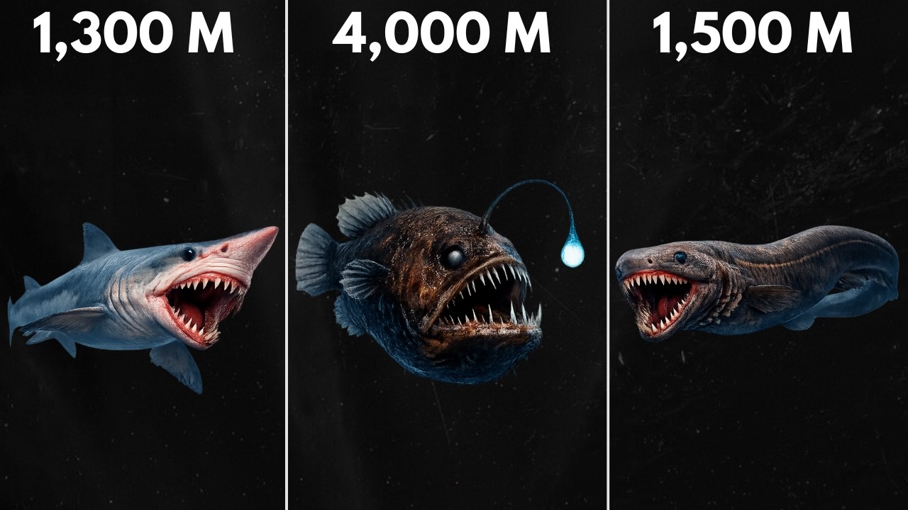 The Deepest Predators on Earth | Terrifying Creatures of the Midnight Zone