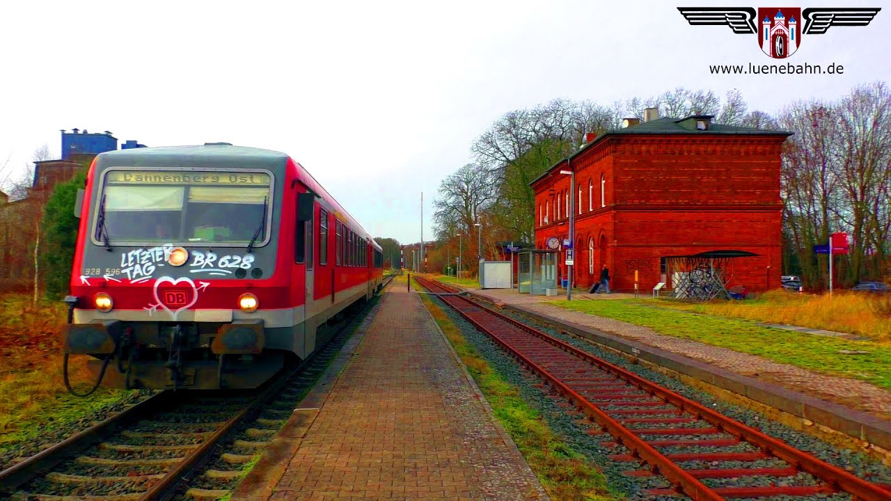 BR 628 - Abschied von der Wendlandbahn Lüneburg - Dannenberg