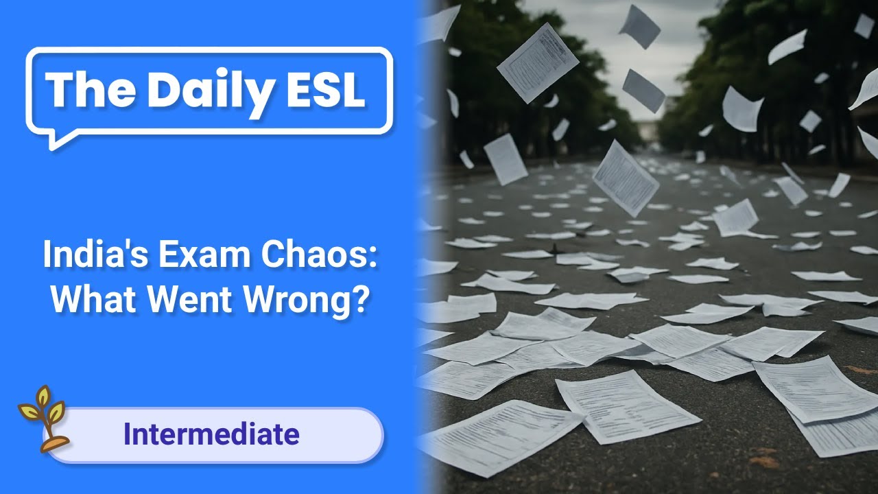 India's Exam Chaos: What Went Wrong? | Intermediate | The Daily ESL