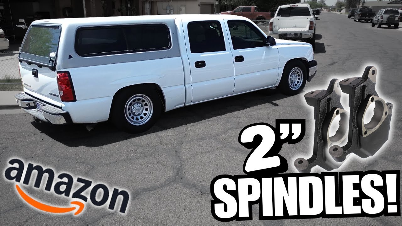 Squatty Truck Gets 2 Inch Drop Spindles!