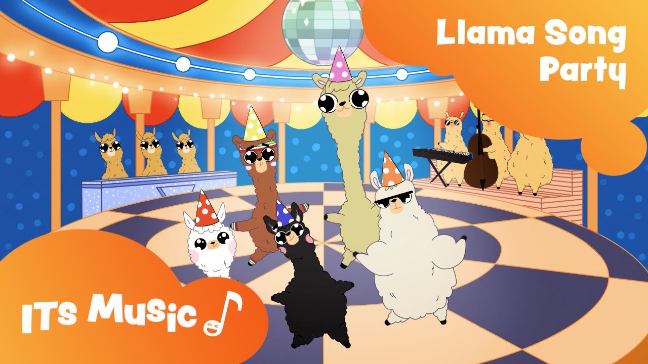 Llama Song | Party Mix | ITS Music Kids Songs
