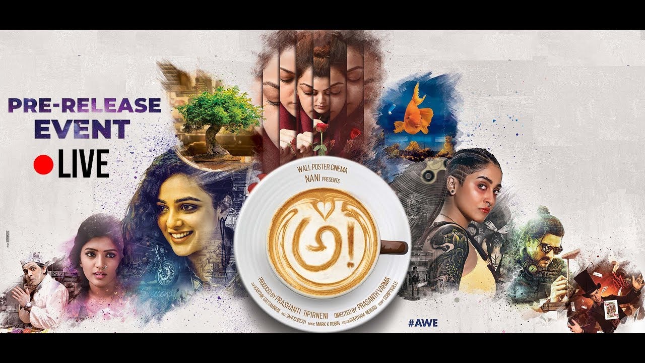Awe Pre Release Event Live | Nani | Ravi Teja | Kajal Agarwal | Regina | Nithya Menen | E3 Talkies