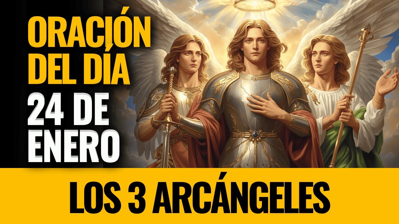 ¡Los 3 Arcángeles derraman prosperidad y abundancia Justa! Ruega con fe