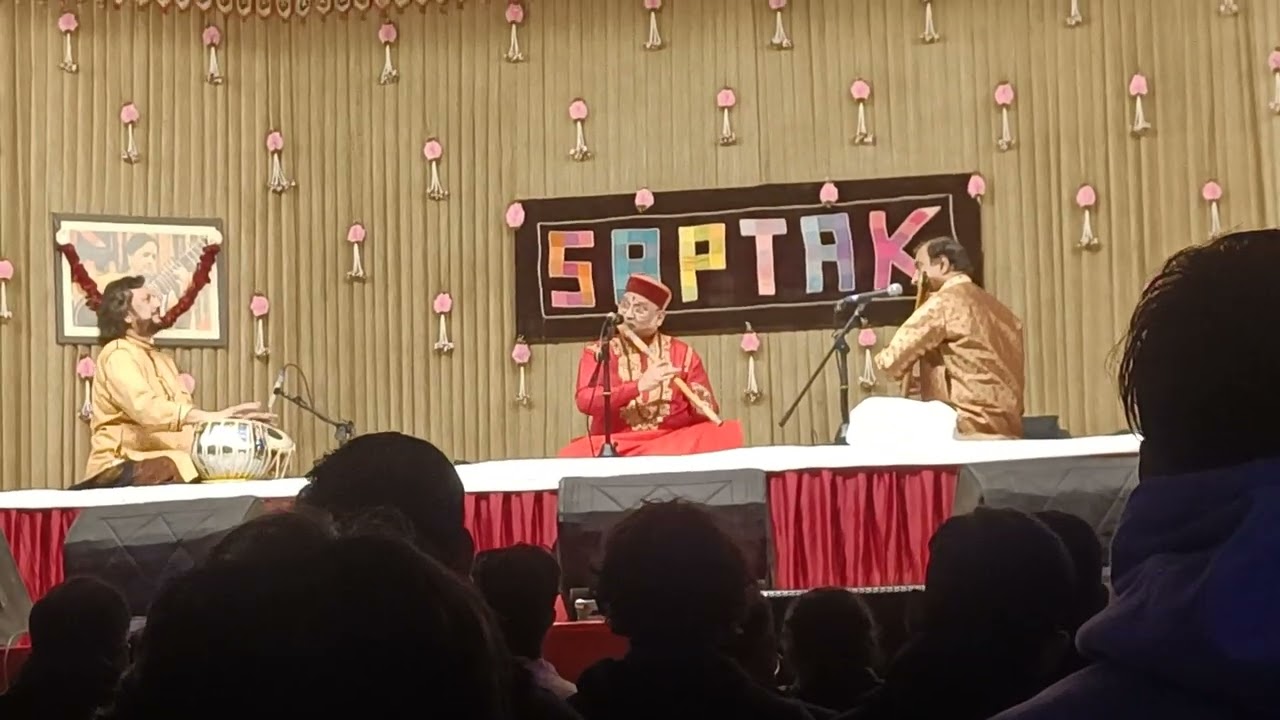 Ronu Majumdar flute Saptak Music Festival 