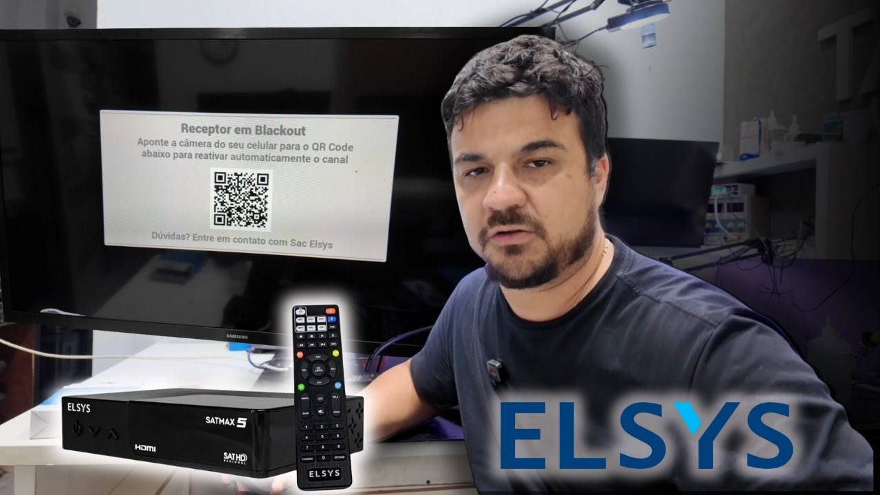 Globo e SBT não funciona! Veja Como Resolver o Erro Blackout no SAT HD! Elsys Satmax5