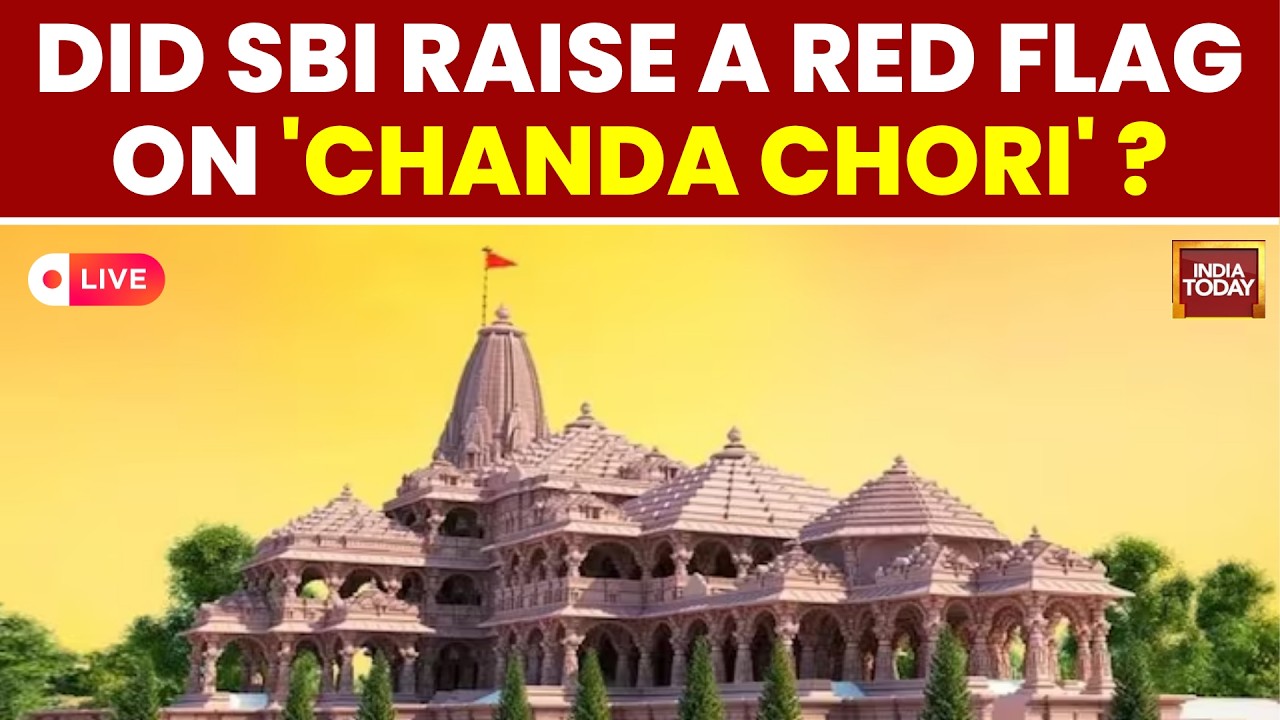 Ram Mandir Row: SBI's Warning Before Ram Mandir Donation Scam? | Ram Mandir News | India Today LIVE