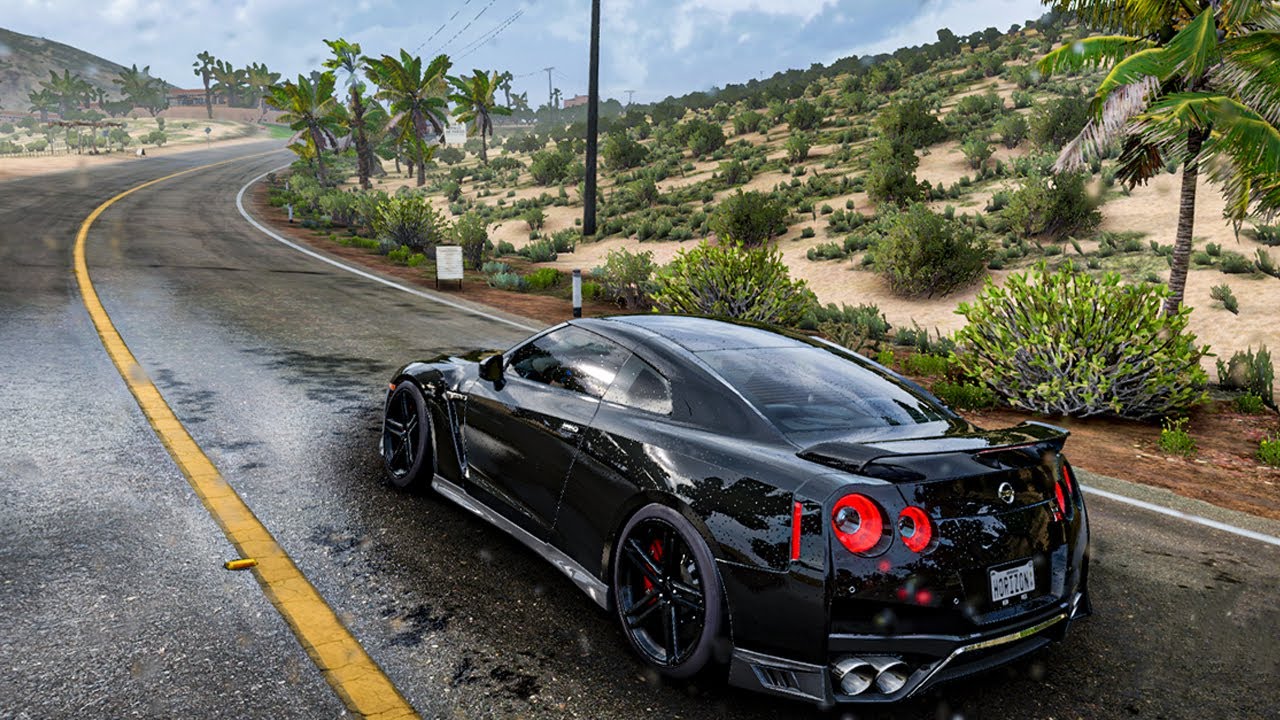 MELHOR JOGO DE CORRIDA SUPER REALISTA EM 4K 60FPS | NISSAN GTR FORZA HORIZON 5