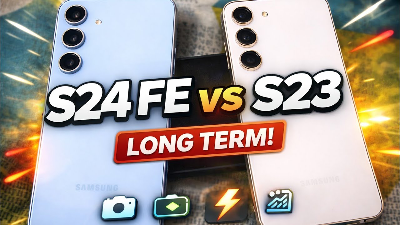 (Malayalam)Samsung Galaxy S23 vs S24 FE  Real-Life Comparison|Camera, Battery, Display & Performance
