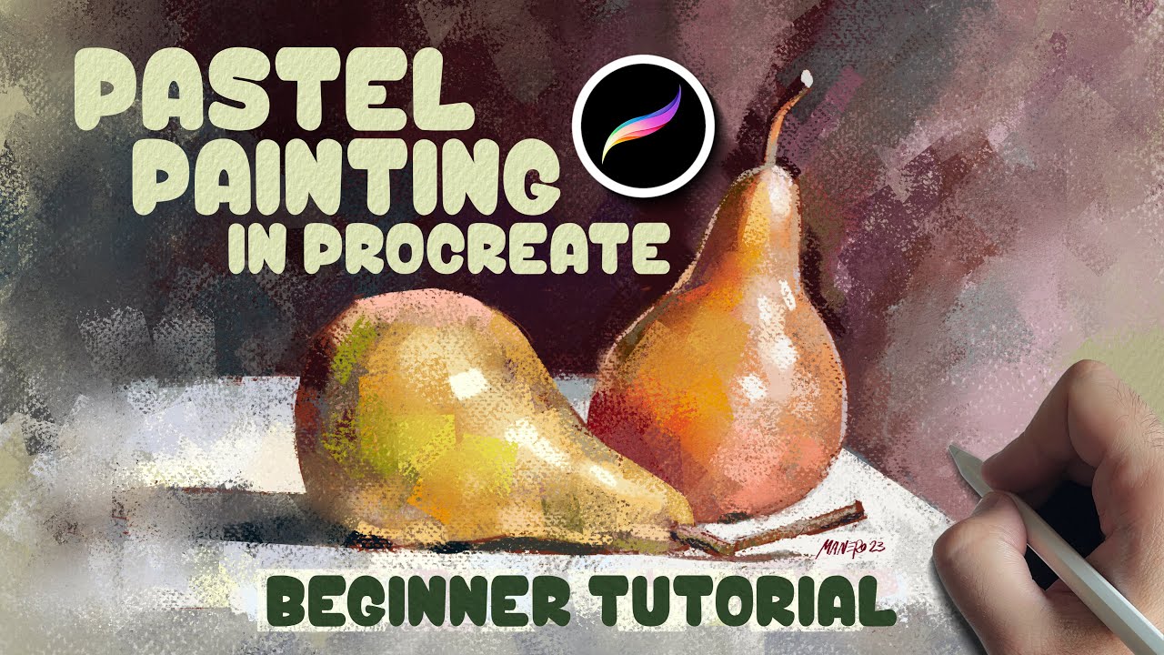 Easy Beginner Tutorial! // How to Paint with Pastels in Procreate