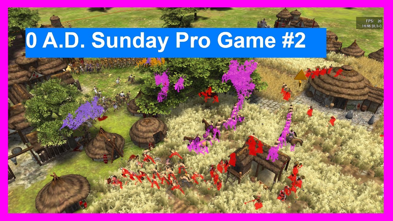 0 A.D. Multiplayer - Sunday Pro Game Part 2 - [English]