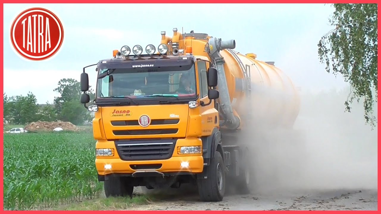 Vývoz Močůvky - JASNO TEAM | Aplikace Kejdy do Kukuřice - Holmer Terra Variant 585