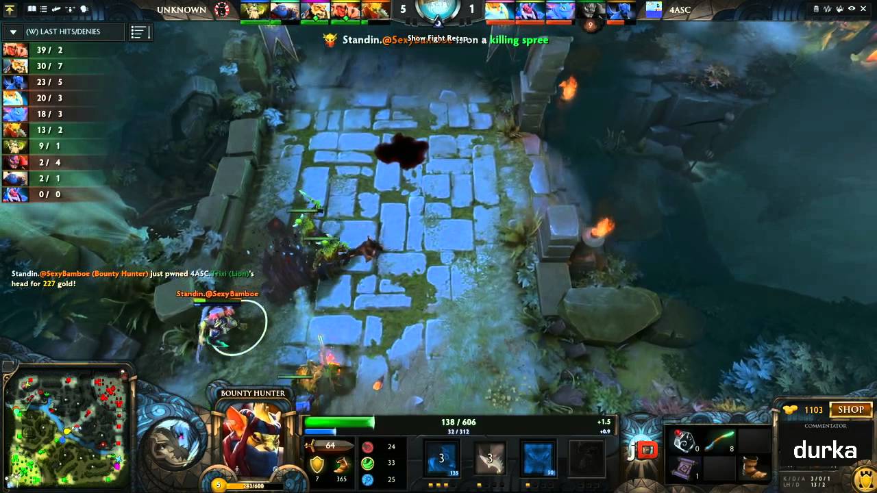 Basically Unknown vs 4ASC Game 1 - joinDOTA League Play-Offs - @durkadota