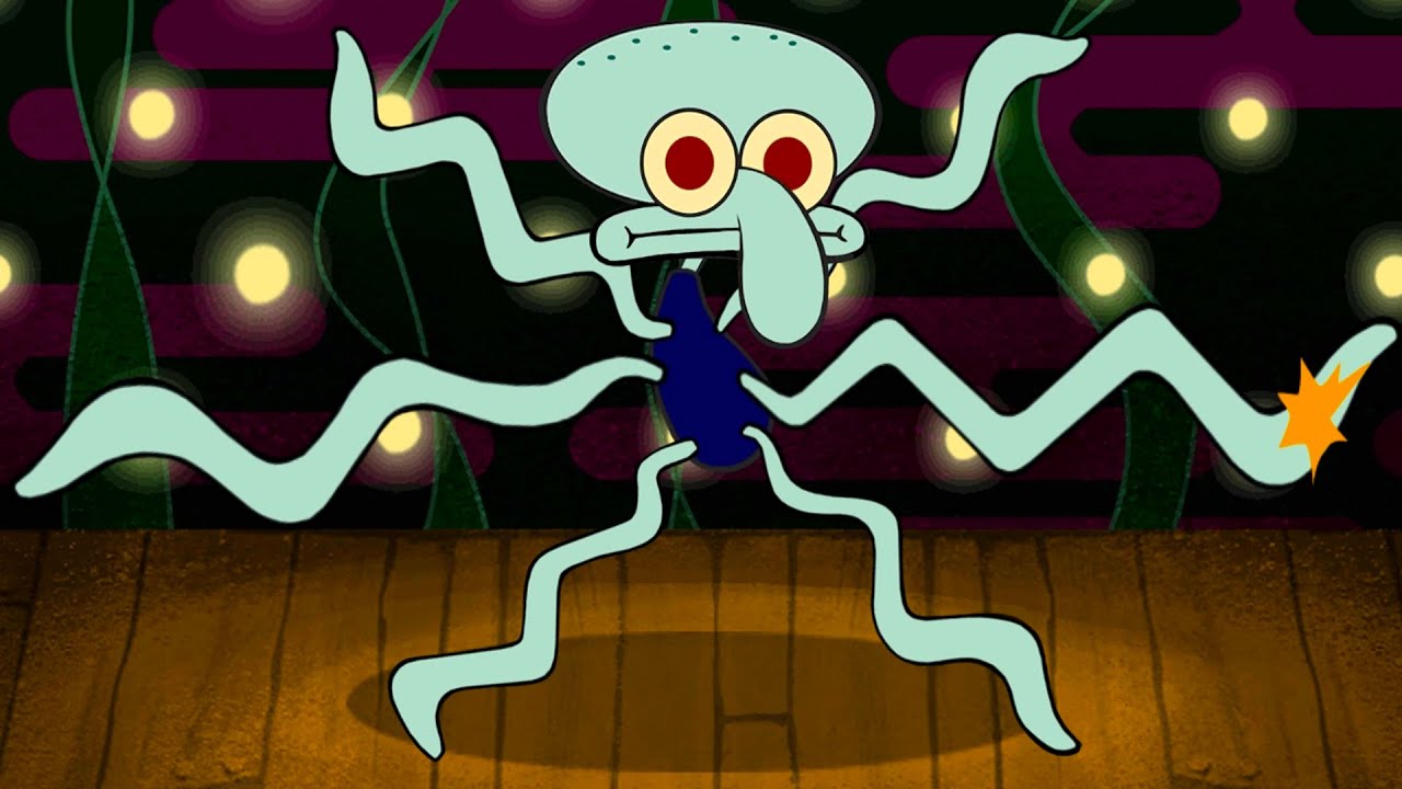 Губка Боб Квадратные Штаны #6 Спанч Боб и СКВИДВАРД с Кидом в SpongeBob's Game Frenzy на крутилкины