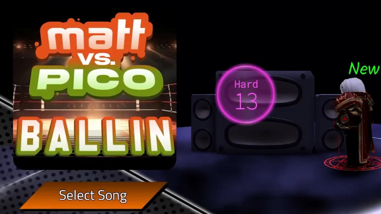 FNF: Shaggy Matt Fan Song - Ballin (MVP) [Roblox : Basically-FNF-Remix]