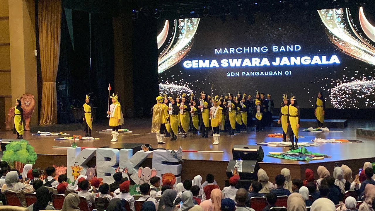 PENAMPILAN GEMA SWARA JANGALA SDN PANGAUBAN 01 ACARA KABUPATEN BANDUNG KISD EDUTAINMEN (KBKE) 2026