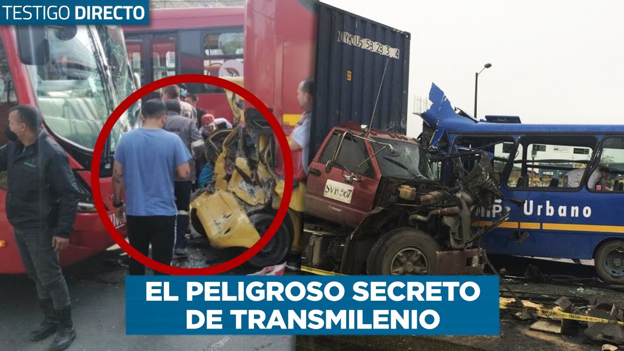 FILTRADO: El Peligroso Secreto De Transmilenio (Dentro Y Fuera De Los Buses) - Testigo Directo