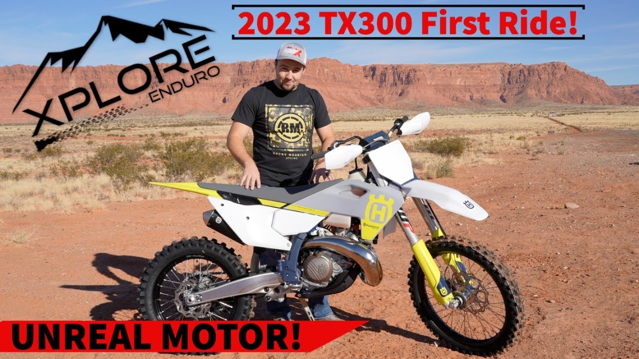 Обзор Husqvarna TX300 First Ride 2023 года