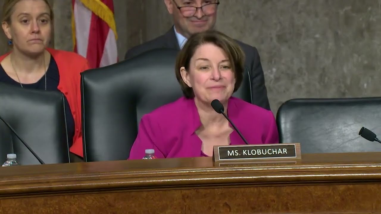 Senator Amy Klobuchar asks Paragon's Brian Blase about his best bi-partisan idea to fight fraud
