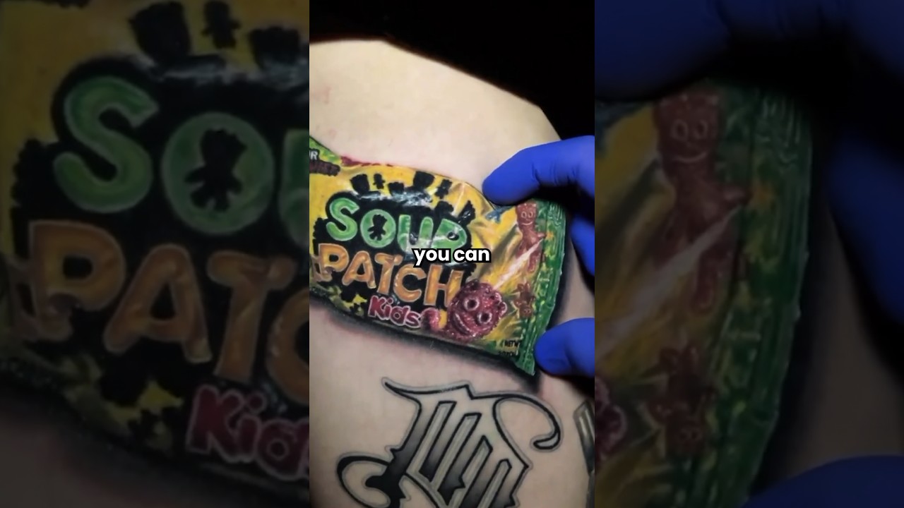 This artist creates life size 3d tattoos