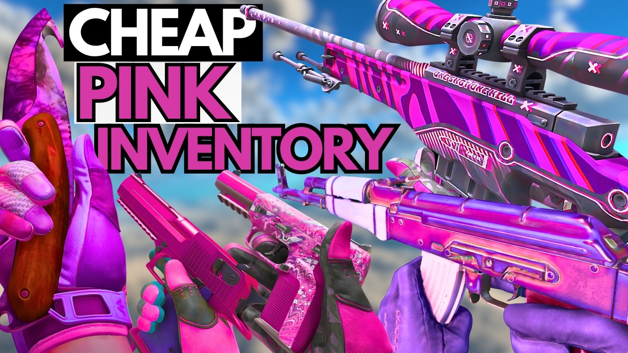 The BEST CHEAP PINK Inventory in 2026 (CS2 Budget Pink Loadout)