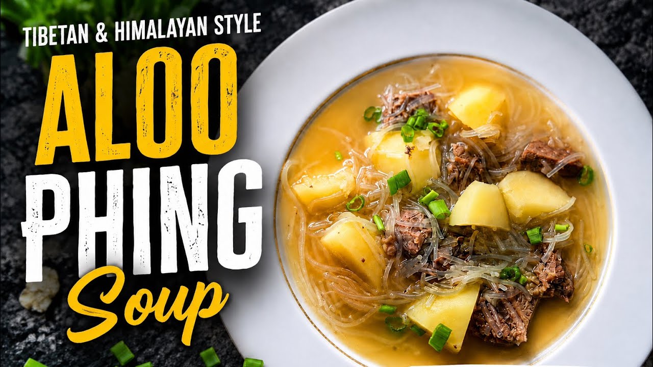     Tibetan Aloo Phing Sha Recipe | Healthy, Simple & Delicious!