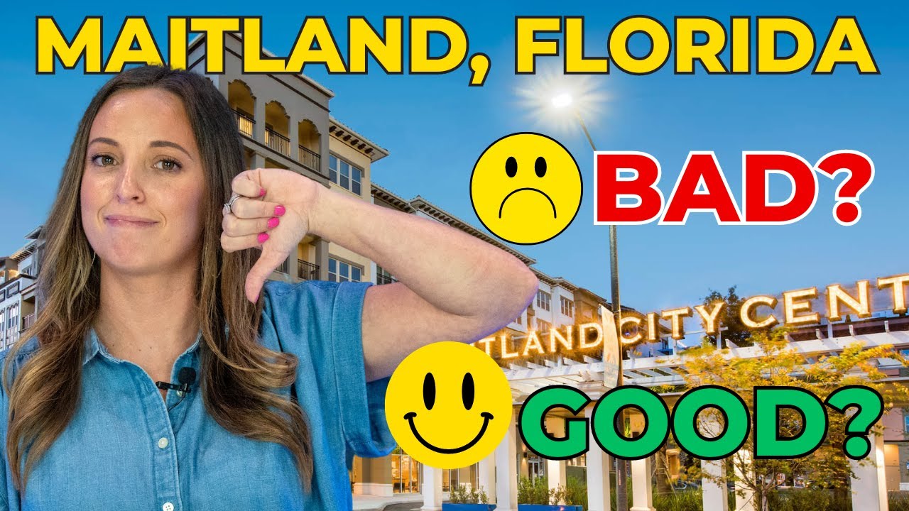 Pros and Cons of Living in Maitland, Florida | The Good and Bad of This Orlando Suburb 👍 👎