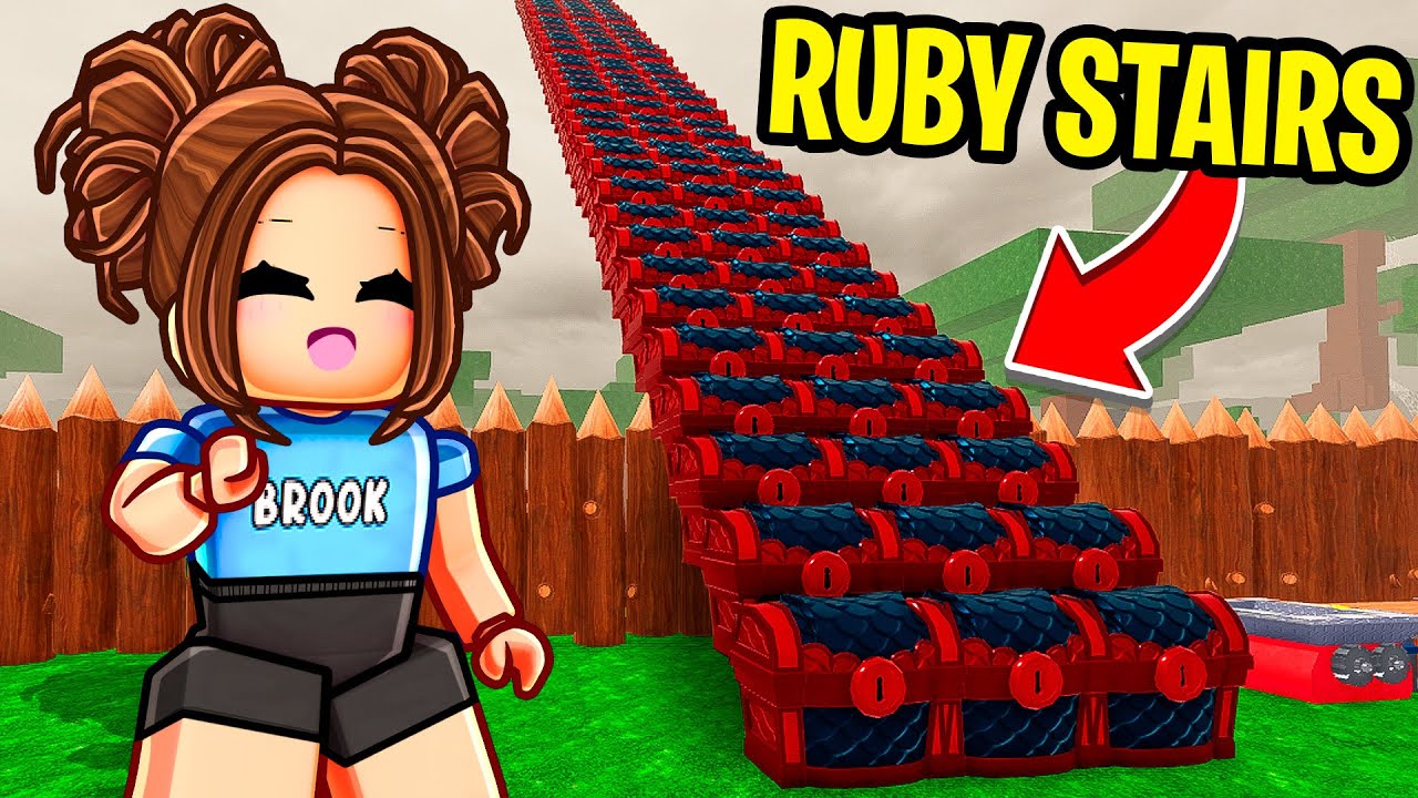 We FOUND A RUBY CHEST STAIRCASE In 99 NIGHTS In THE FOREST!