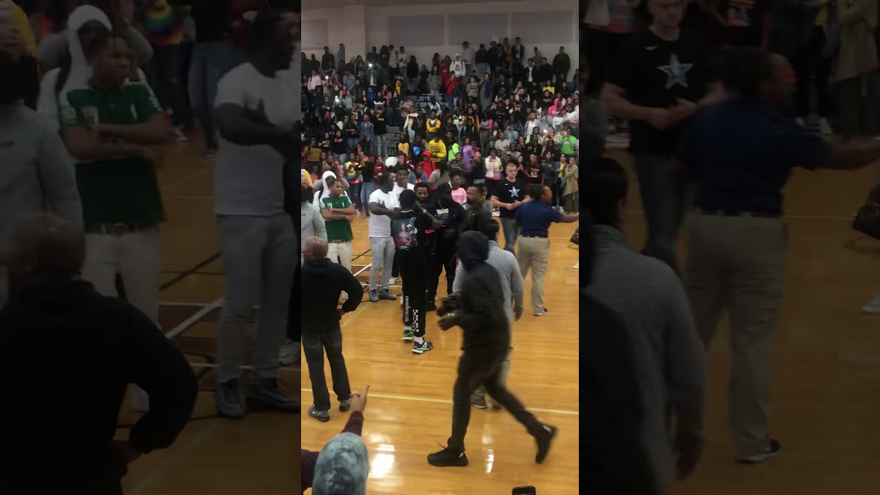 Lil Tjay visited my school.
