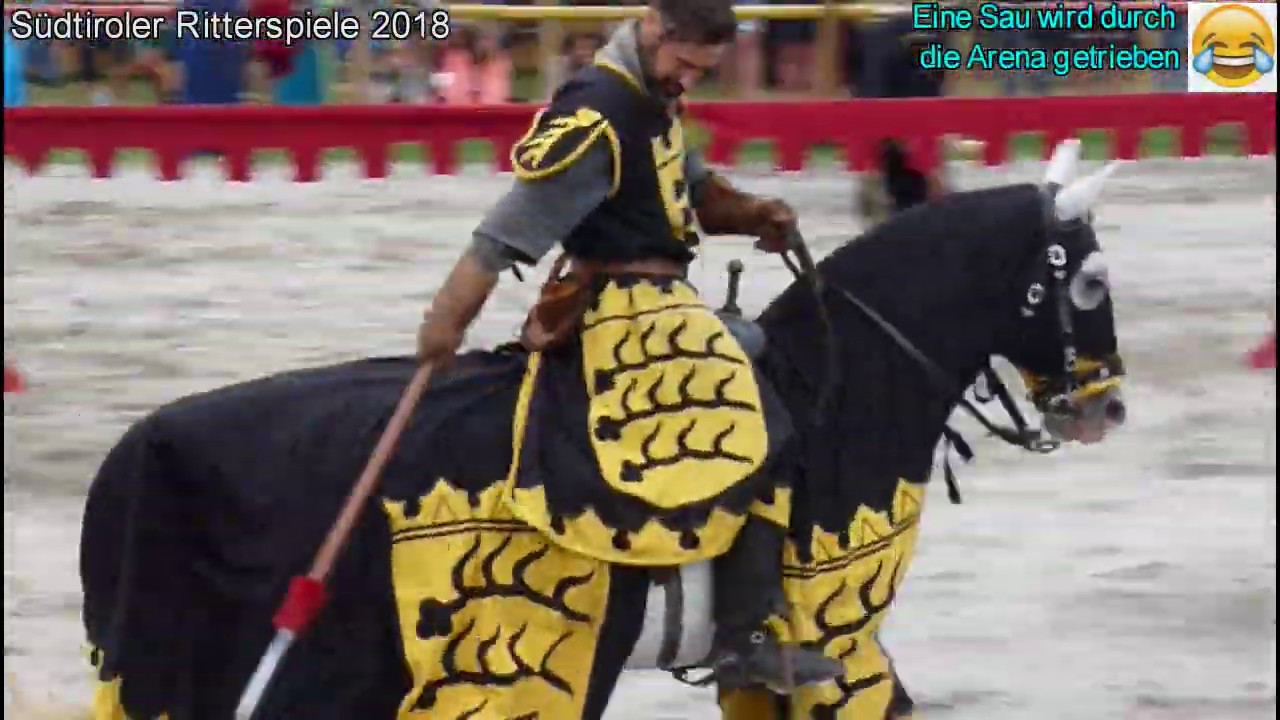 Südtiroler Ritterspiele 2018 (Teil 3) - (Schluderns, Obervinschgau) - Südtirol, Italien