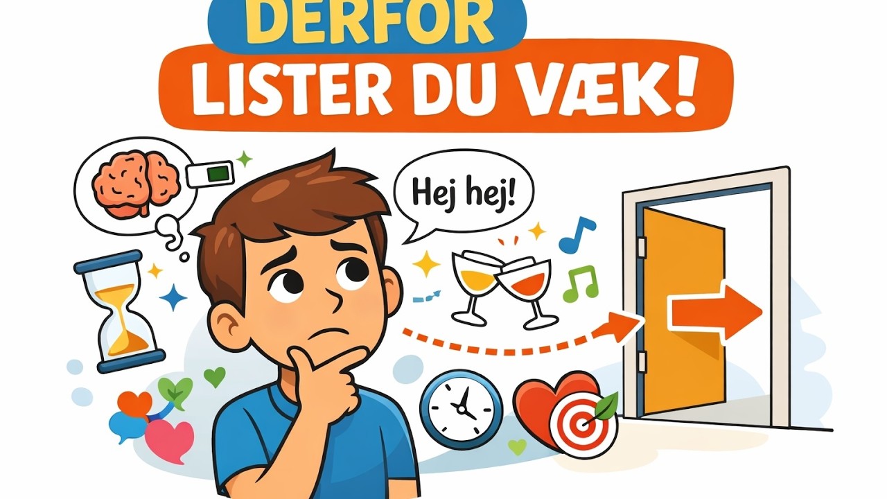 Hvorfor kloge mennesker forlader fester uden at sige farvel