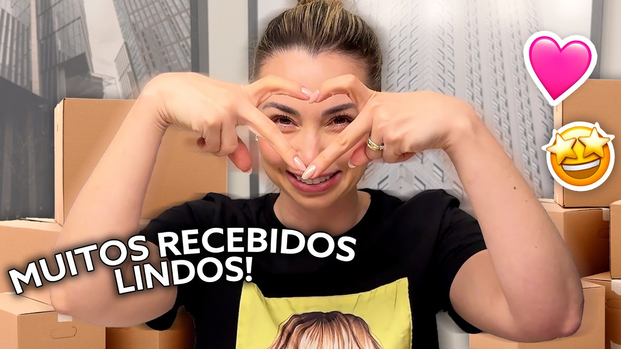 ABRINDO RECEBIDOS DO MÊS - MUITA NOVIDADE 😱