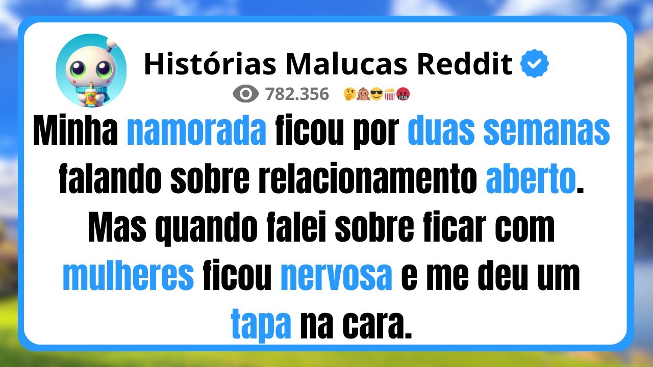 Minha namorada ficou por duas semanas falando sobre relacionamento aberto. Mas...