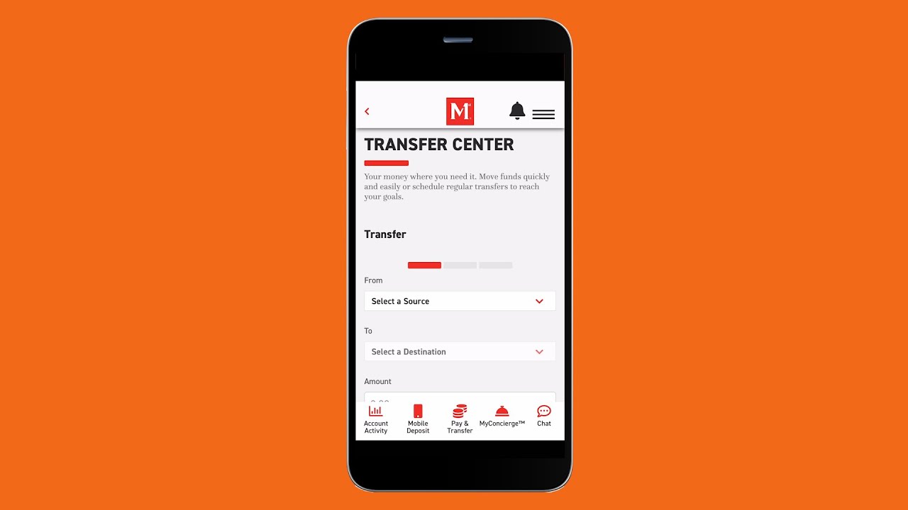 How to Use the Members 1st Mobile Transfer Center
