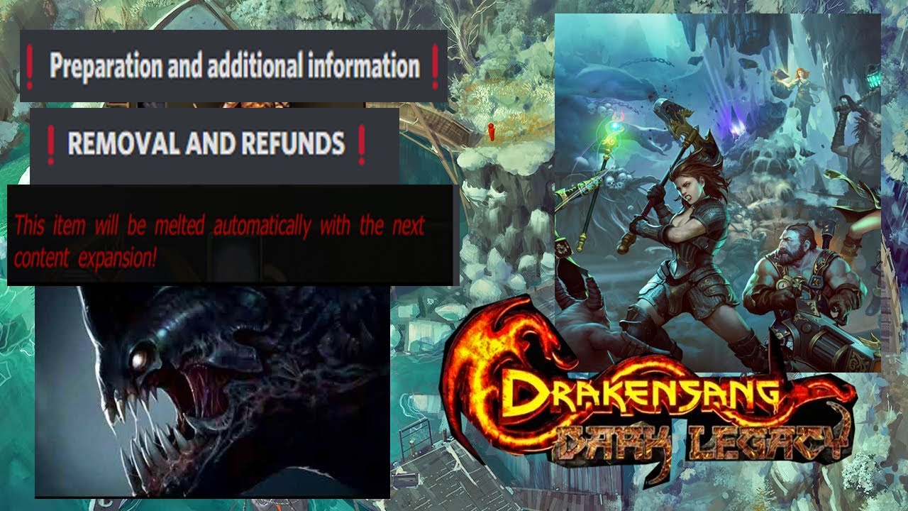 Additional Info About UNIQUE ITEMS & CRAFTING - Drakensang Online Dark Legacy (100 Level)