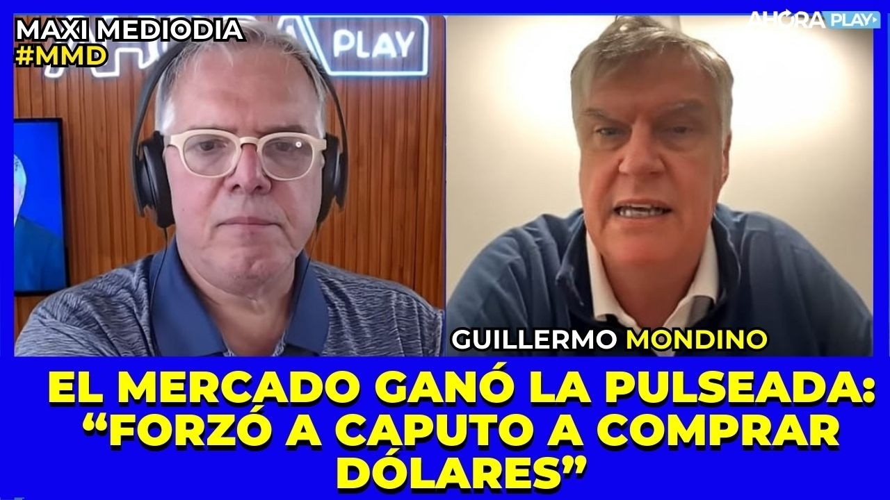 EL MERCADO GANÓ LA PULSEADA: “FORZÓ A CAPUTO A COMPRAR DÓLARES” | Claudio Zlotnik