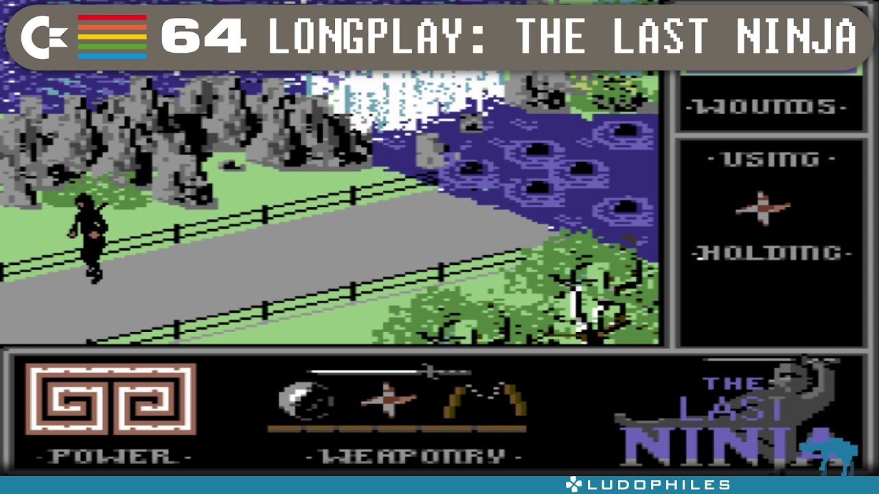 The Last Ninja C64 Longplay [129] Full Playthrough / Walkthrough (no commentary) #c64 #retrogaming