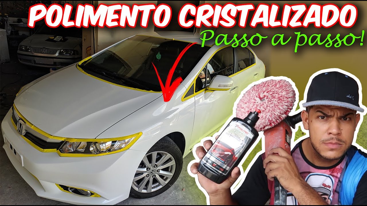 POLIMENTO E CRISTALIZAÇÃO -RÁPIDO E SIMPLES  PASSO A PASSO!