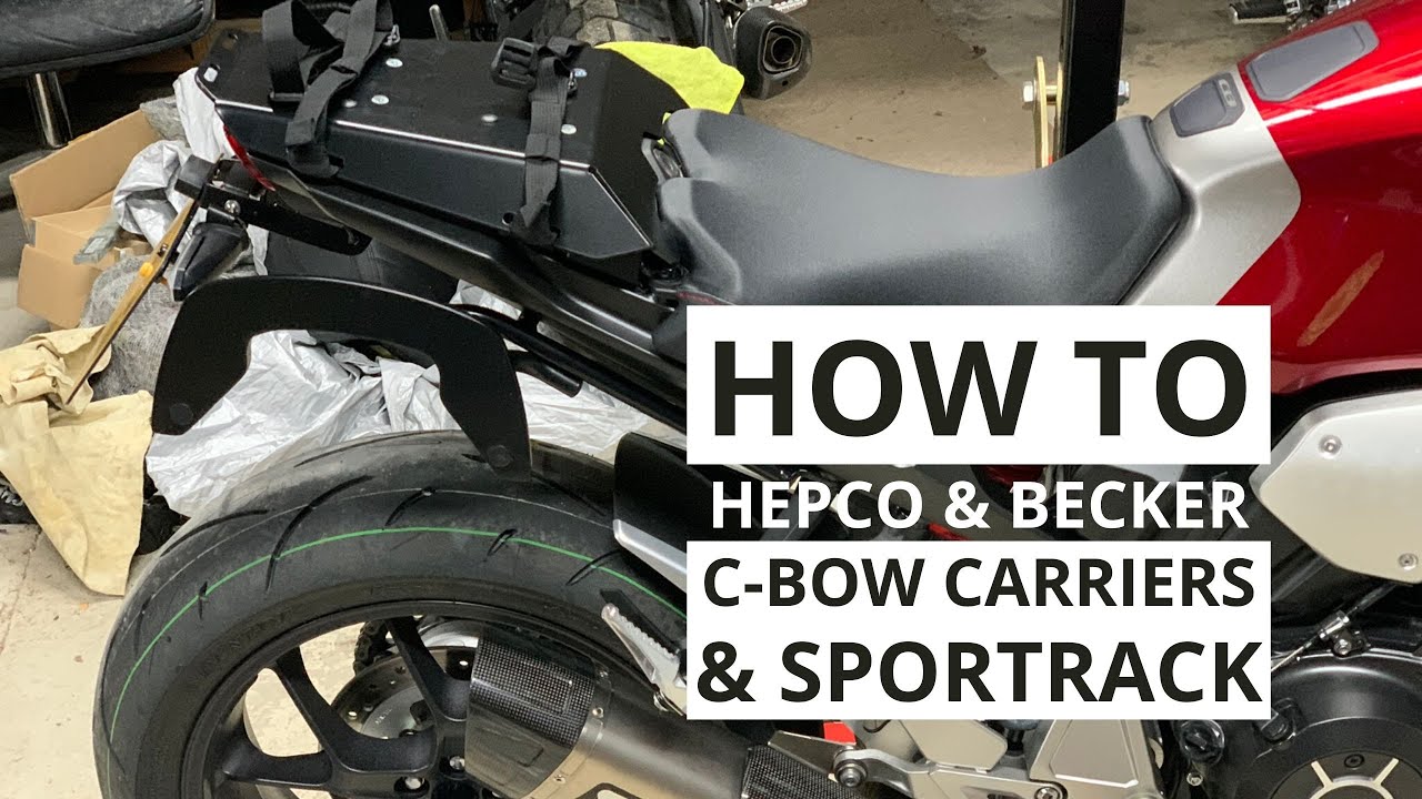 How To: Hepco & Becker C-Bow Carrier and Sportrack on a 2019 Honda CB1000R