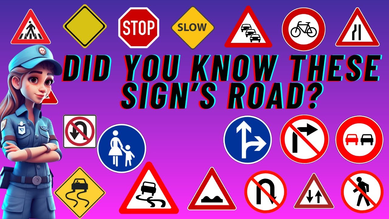 🔥 Road Signs Test 2025–2026 | 30 Important Road Sign MCQs with Answers | Driving Test Preparation