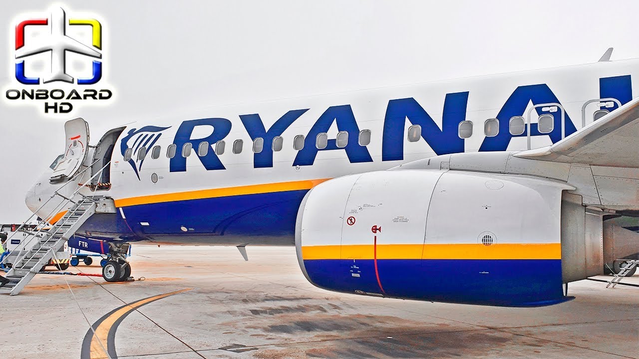 TRIP REPORT | RYANAIR B737 | Real HARD LANDING! | Bratislava - Madrid
